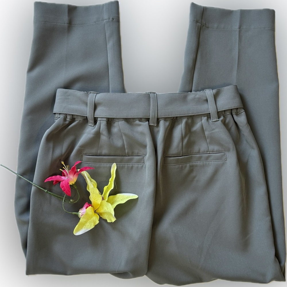 Worn once! Loft paper bag style pants! - Picture 11 of 16